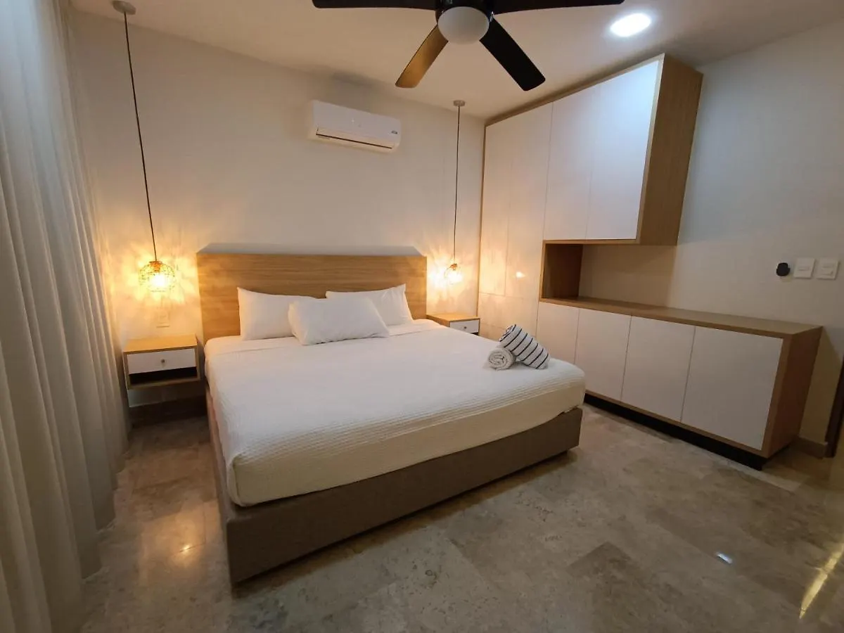 アパート Cozy Condo 1Br Wifi & Gym Tulum Gaia