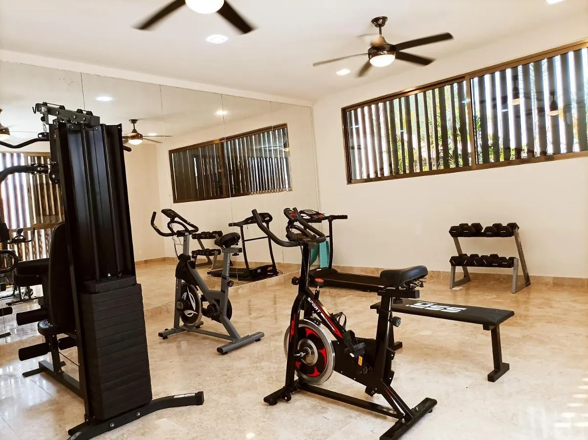 Cozy Condo 1Br Wifi & Gym Tulum Gaia 0*,  Mexico